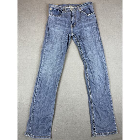 Levi’s Jeans Mens 32x34 Blue 559 Denim Red Tab Straight Leg Relaxed - Picture 5 of 7